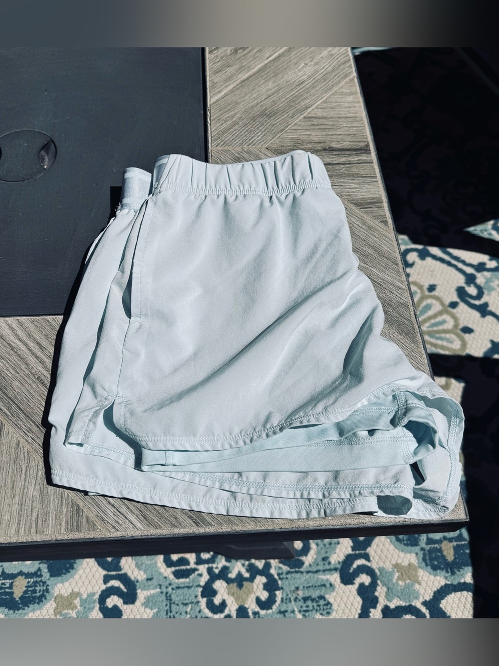 Nike court flex baby blue short